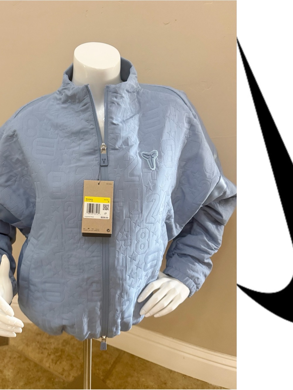 Nike Kobe Women's Nike Basketball blue Jacket*NWT